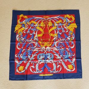 Hermes Silk Scarf Le Mors a la Conétable